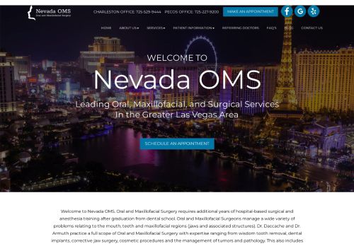 Nevada Oral And Maxillofacial Surgery capture - 2024-03-09 12:52:05