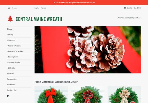 Central Maine Wreath capture - 2024-03-09 13:52:53