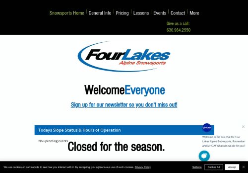Four Lakes Alpine Snowsports capture - 2024-03-09 13:53:44