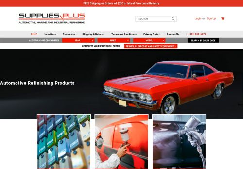 Supplies Plus Auto Products capture - 2024-03-10 07:30:16