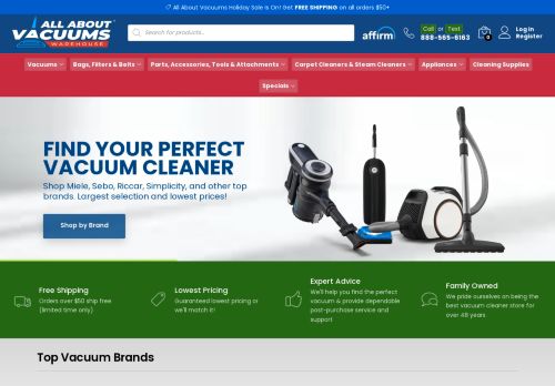 All About Vacuums capture - 2024-03-10 07:36:42