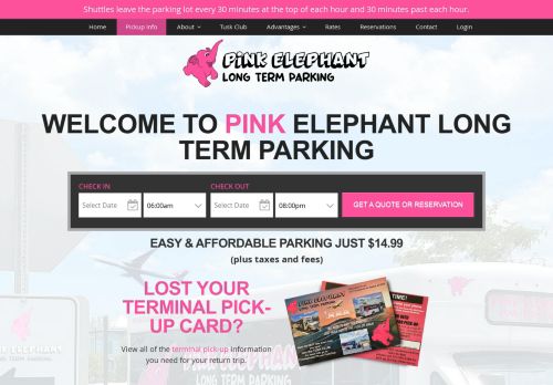 Pink Elephant Long Term Parking capture - 2024-03-10 09:49:21