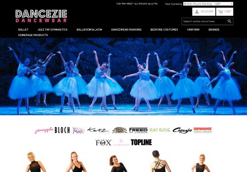 Dancezie Dancewear capture - 2024-03-10 18:19:43