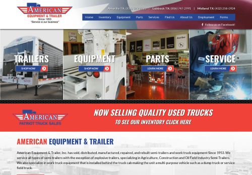 American Equipment And Trailer capture - 2024-03-10 20:33:44
