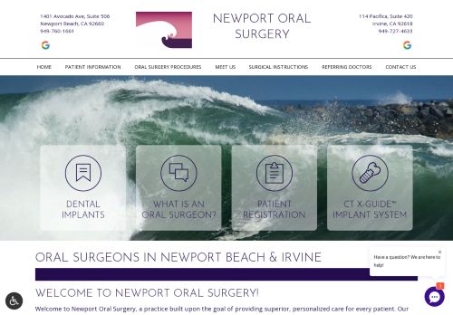 Newport Oral Surgery capture - 2024-03-10 21:58:34