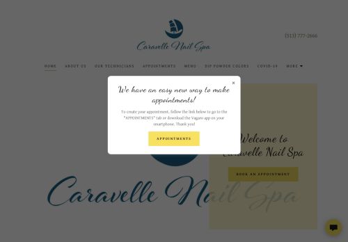 Caravelle Nail Spa capture - 2024-03-12 13:40:44
