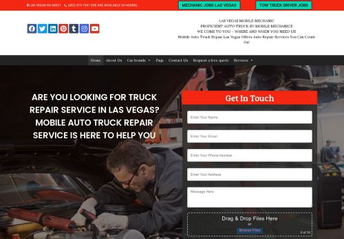 Mobile Auto Truck Repair Las Vegas capture - 2024-03-12 17:59:54