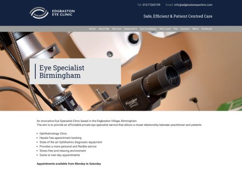 Edgbaston Eye Clinic capture - 2024-03-13 16:52:32