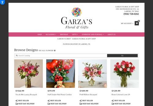 Garzas Floral And Gifts capture - 2024-03-13 22:24:49