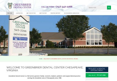 Greenbrier Dental Center capture - 2024-03-14 00:02:16