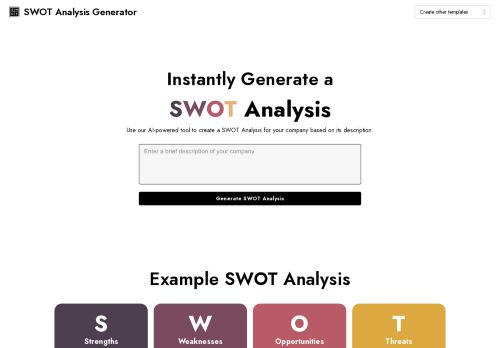 SWOT Analysis capture - 2024-03-14 11:13:49