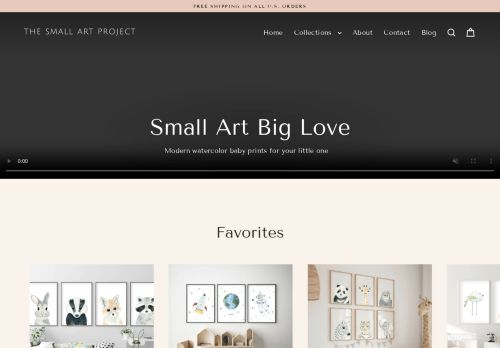 The Small Art Project Modern Nursery Prints capture - 2024-03-14 16:23:14