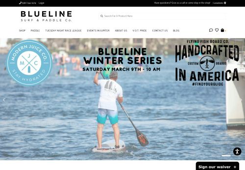 Blueline Surf & Paddle Co capture - 2024-03-14 20:00:21