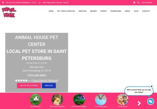 Animal House Pet Center capture - 2024-03-14 21:46:20