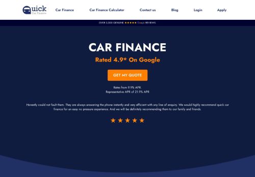 Quick Car Finance capture - 2024-03-14 21:53:00