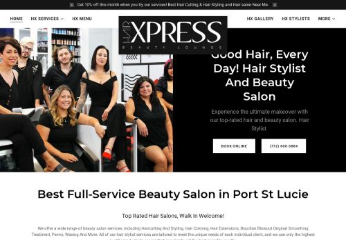 Hair Xpress Beauty Lounge capture - 2024-03-15 02:28:51