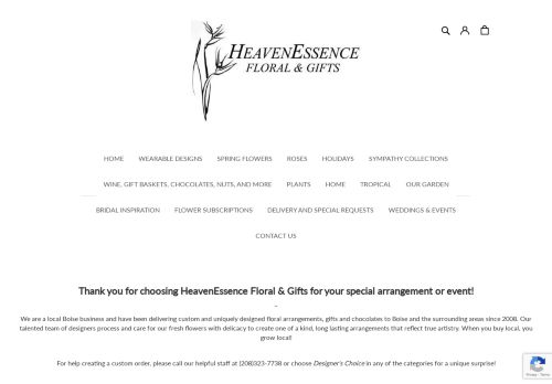 Heaven Essence Floral And Gifts capture - 2024-03-15 18:37:48