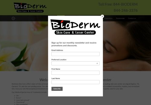BioDerm Skin Care & Laser Center capture - 2024-03-16 00:41:18