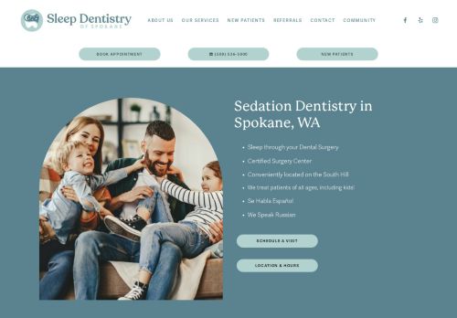 Sleep Dentistry of Spokane capture - 2024-03-17 02:18:37