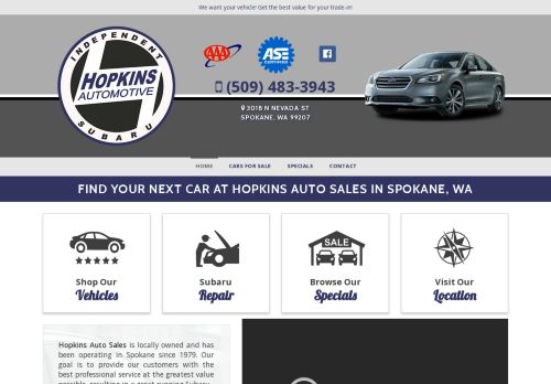 Hopkins Automotive capture - 2024-03-18 12:07:18