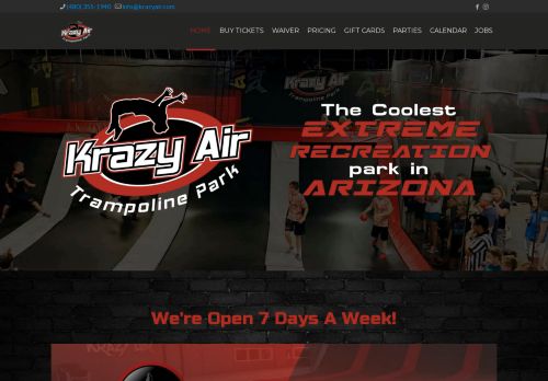 Krazy Air Trampoline Park capture - 2024-03-18 12:17:13