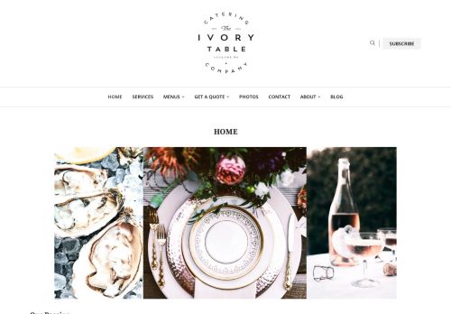 The Ivory Table Catering Company capture - 2024-03-18 17:09:51