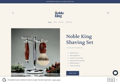 Noble King Shaving Company capture - 2024-03-19 03:09:39