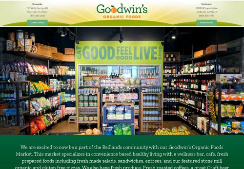 Goodwin's Organic Foods capture - 2024-03-19 09:17:43