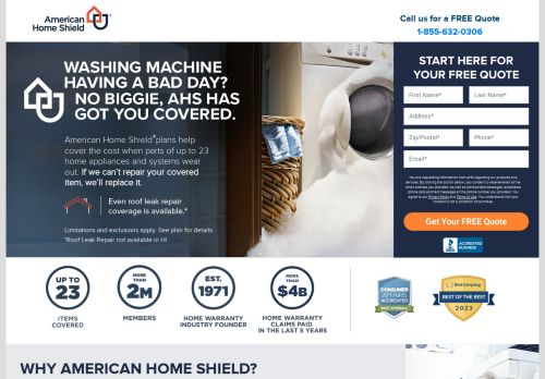 American Home Shield (AHS) capture - 2024-03-19 11:00:54
