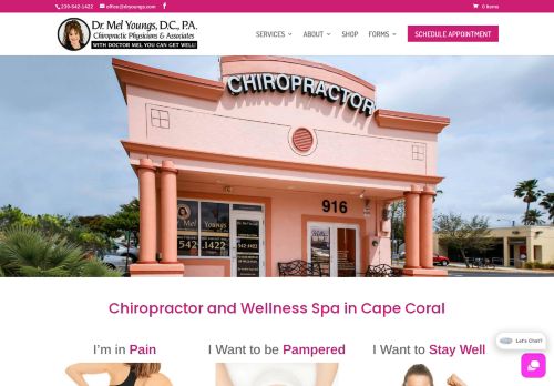 Dr. Mel Youngs Chiropractic Physicians and Associates capture - 2024-03-19 12:11:11