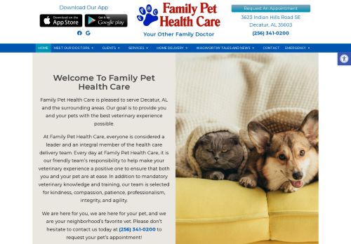 Family Pet Health Care capture - 2024-03-20 03:25:51