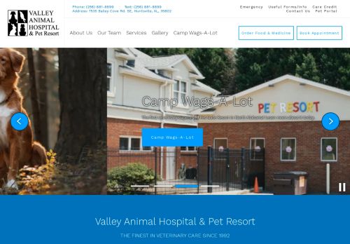 Valley Animal Hospital & Pet Resort capture - 2024-03-20 08:11:22