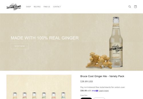 Bruce Cost Ginger Ale capture - 2024-03-20 21:09:36