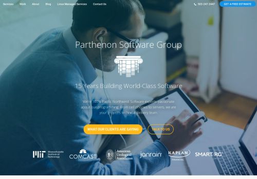 Parthenon Software Group capture - 2024-03-21 15:03:48