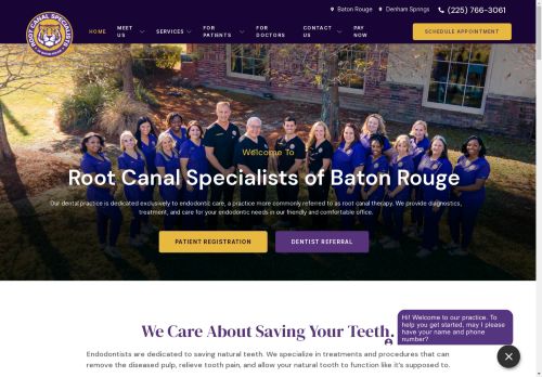 Root Canal Specialists of Baton Rouge capture - 2024-03-22 06:29:56