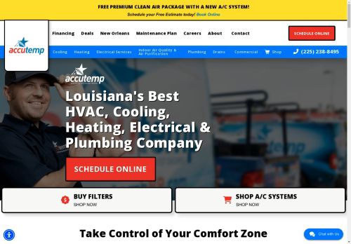 AccuTemp HVAC Electrical & Plumbing capture - 2024-03-22 15:19:42