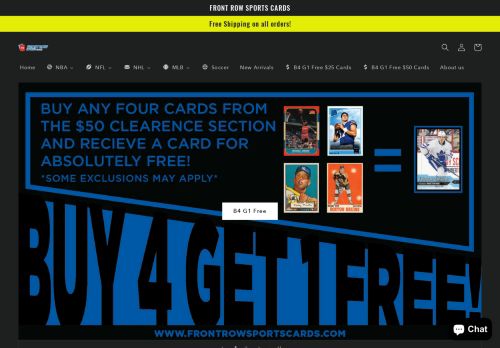 Front Row Sports Cards capture - 2024-03-22 20:48:59
