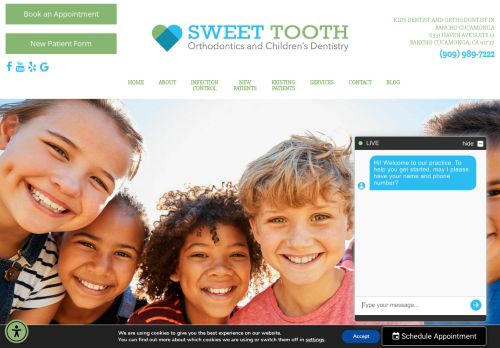 Sweet Tooth Orthodontics and Children's Dentistry capture - 2024-03-23 09:15:21