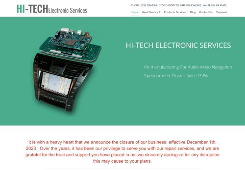 Hi-Tech Electronic Services capture - 2024-03-23 09:50:42