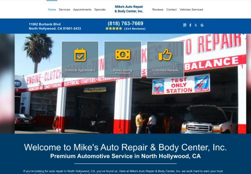 Mike's Auto Repair & Body Center, Inc. capture - 2024-03-23 11:37:06