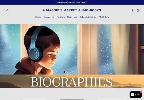 A Maggid's Market Audio-Books capture - 2024-03-25 16:15:31