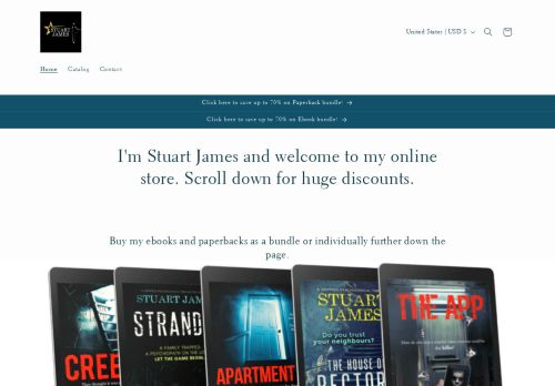 Stuart James Author Products capture - 2024-03-25 18:55:26