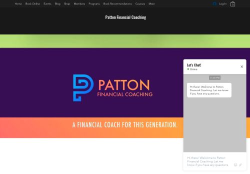 Patton Financial Coaching capture - 2024-03-26 02:53:01