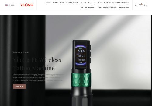 Yilong® Tattoo Supply Official Site | Professional Tattoo Machines capture - 2024-03-26 13:38:43