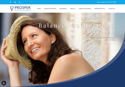 Prosper Oral & Facial Surgery capture - 2024-03-26 14:38:29