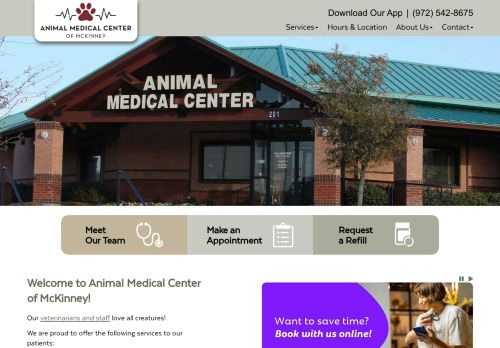 Animal Medical Center of McKinney capture - 2024-03-26 19:05:11