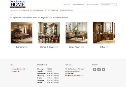 New England Home Furniture Consignment capture - 2024-03-27 18:24:01