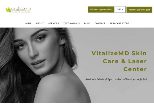 Vitalize MD Skin Care & Laser Center capture - 2024-03-28 07:20:41