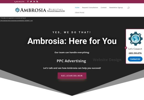 Ambrosia Digital Transformation capture - 2024-03-28 11:42:11