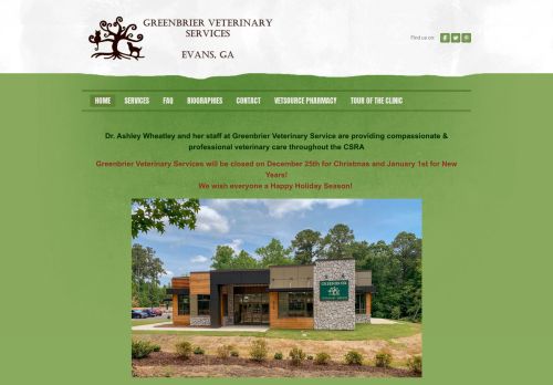 Greenbrier Veterinary Services capture - 2024-03-28 22:49:25